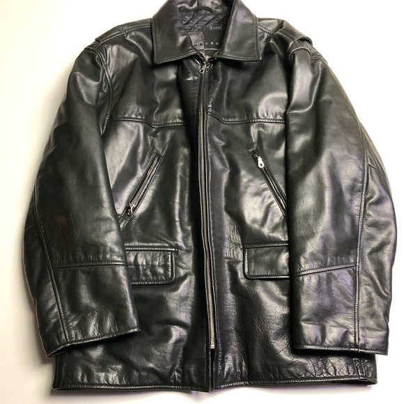 RUDSAK Other - Rudsak Black Faux Leather Jacket Mens Large